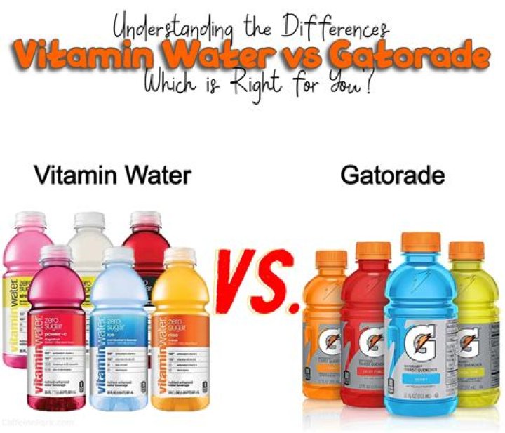 Is Gatorade better than vitamin water?